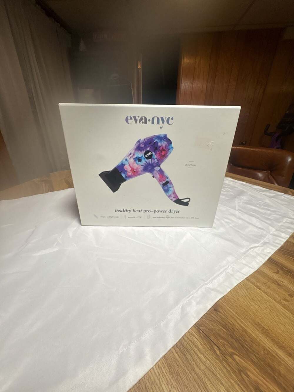 Eva NYC Healthy Heat Floral Frenzy Pro-Power Hair Dryer